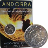 Andorra 2 Euro 2023 Falles - Sonnenwende