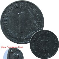1 Reichspfennig 1945 F Alliierte Besatzung J. 373...