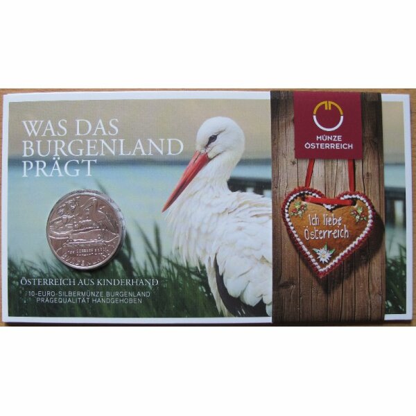 Österreich 10 Euro 2015 Burgenland HG