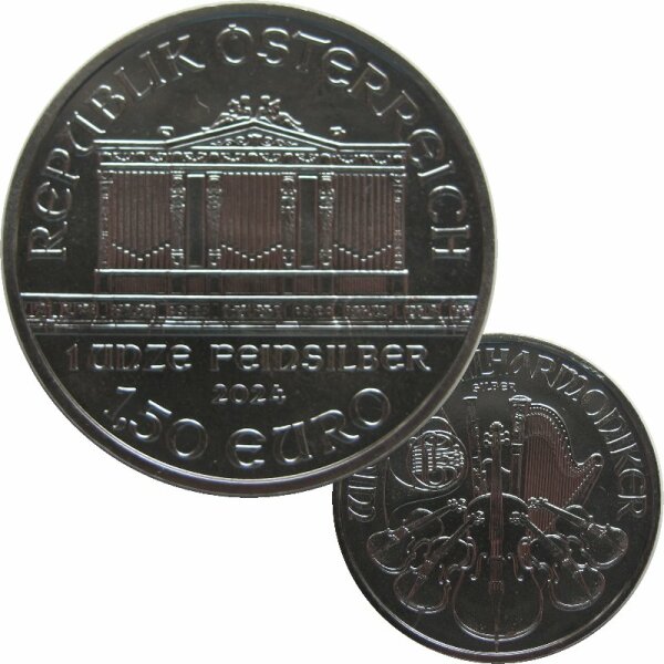 Österreich 1 OZ Philharmoniker 2024 Silber