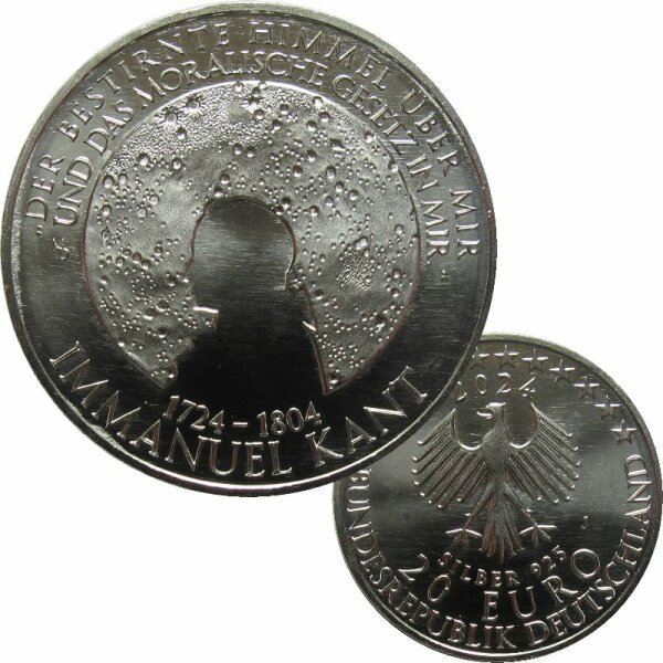 Deutschland 20 Euro 2024 Immanuel Kant st