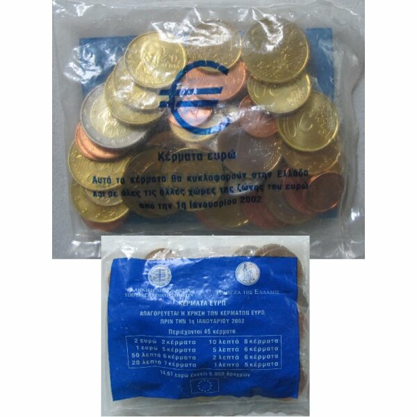 Griechenland Starterkit 2002 - 14,67 Euro