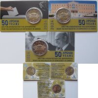 Griechenland 2 Euro 2024 Demokratie Coincard alle 3