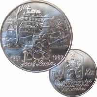 Tschechoslowakei 500 Kronen 1987 Lada ČSSR 500 Kčs