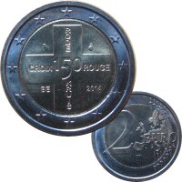 Belgien 2 Euro 2014 Rotes Kreuz lose