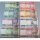 Südsudan 8 Banknoten Set 1 bis 1.000 Pounds 2011 / 2021 aUNC