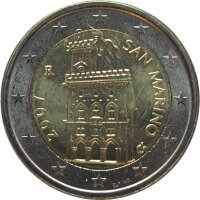 San Marino 2 Euro 2007 lose