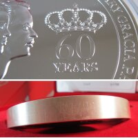 Fiji 100 Dollars 2016 Grace Kelly Diamond Wedding 1 kg Silber