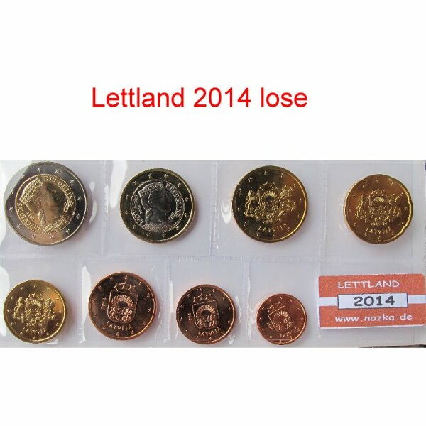 Lettland KMS 2014 lose 3,88 Euro