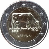 Lettland 2 Euro 2016 Milchwirtschaft - Kuh