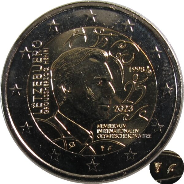 Luxemburg 2 Euro 2023 Olympisches Komitee Rabe