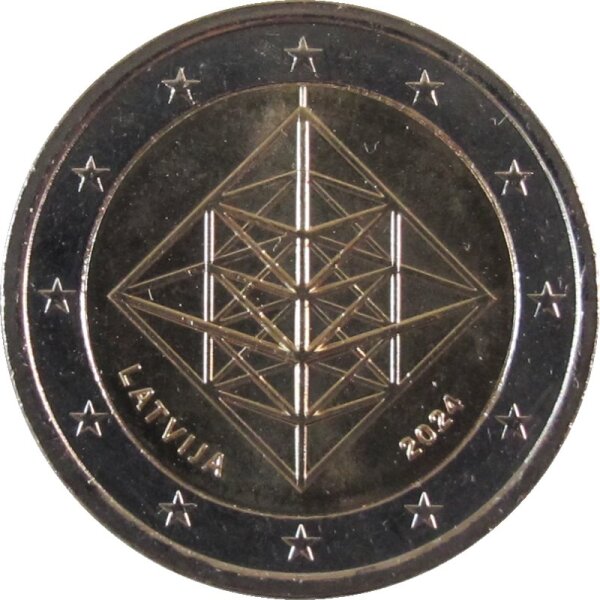 Lettland 2 Euro 2024 Puzuris