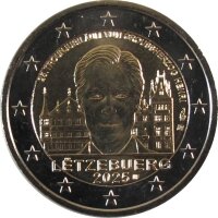 Luxemburg 2 Euro 2025 Henri