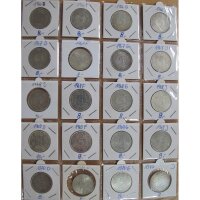 Deutschland 5 DM Silberadler 1951-1974 (72 x ) J. 387