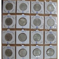 Deutschland 5 DM Silberadler 1951-1974 (72 x ) J. 387