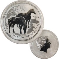 Australien Lunar II. 2014 Pferd 1/2 OZ Silber