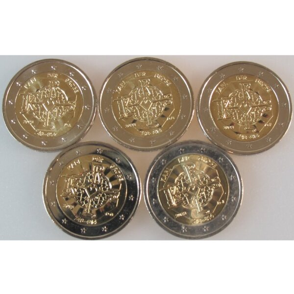 Deutschland 2 Euro 2023 Karl der Große A-J lose