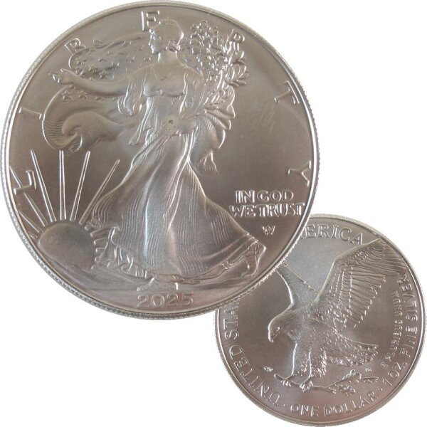 USA 1 OZ Silver Eagle 2025