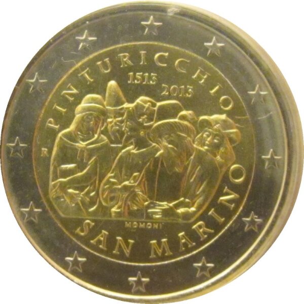 San Marino 2 Euro 2013 Pinturicchio lose