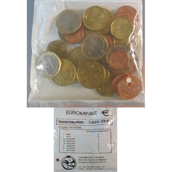 Belgien Starterkit 2002 - 12,40 Euro