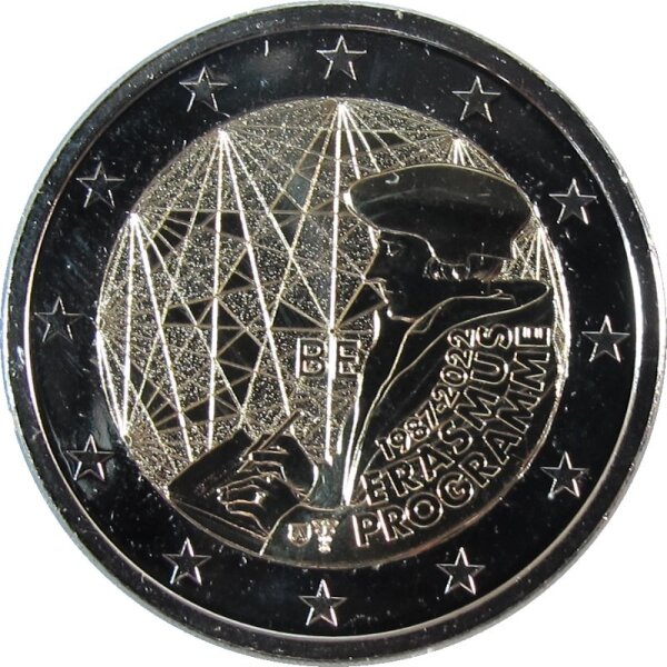 Belgien 2 Euro 2022 Erasmus lose