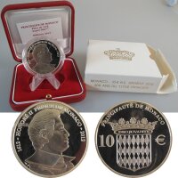 Monaco 10 Euro 2012 Honore Silber pp
