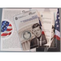 San Marino 5 Euro 2013 John F. Kennedy Silber