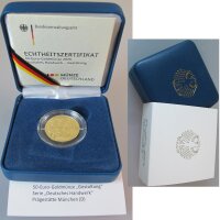 Deutschland 50 Euro Gold 2026 Handwerk - Gestaltung