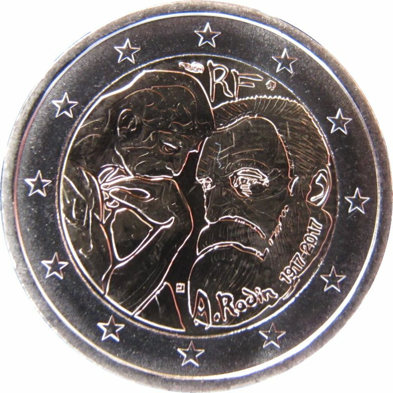 Frankreich 2 Euro 2017 Rodin, 3,50
