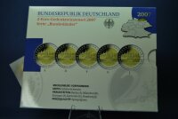 Deutschland 2 Euro Set 2007 Schloss Schwerin pp