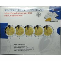 Deutschland 2 Euro Set 2013 Kloster Maulbronn pp