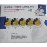 Deutschland 2 Euro Set 2014 Michaeliskirche pp